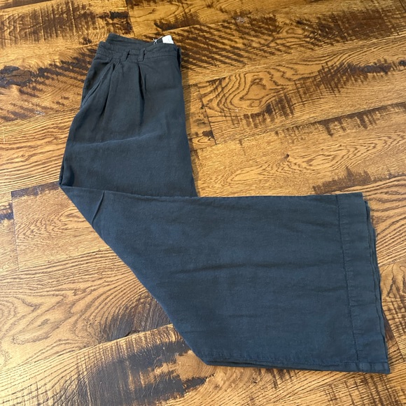 COPY - Anthropologie Wide-leg Linen Pants - Picture 4 of 11